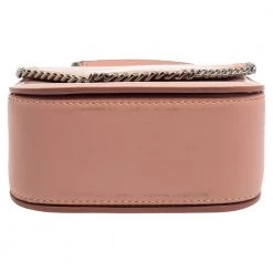 Stella McCartney Pink Faux Leather Mini Falabella Box Shoulder Bag For Women 23 Stella McCartney Pink Faux Leather Mini Falabella Box Shoulder Bag For Women -Stella McCartney Sales luxury women stella mccartney used handbags p372332 003