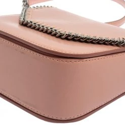 Stella McCartney Pink Faux Leather Mini Falabella Box Shoulder Bag For Women 29 Stella McCartney Pink Faux Leather Mini Falabella Box Shoulder Bag For Women -Stella McCartney Sales luxury women stella mccartney used handbags p372332 007