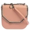 Stella McCartney Pink Faux Leather Mini Falabella Box Shoulder Bag For Women -Stella McCartney Sales luxury women stella mccartney used handbags p372332 012