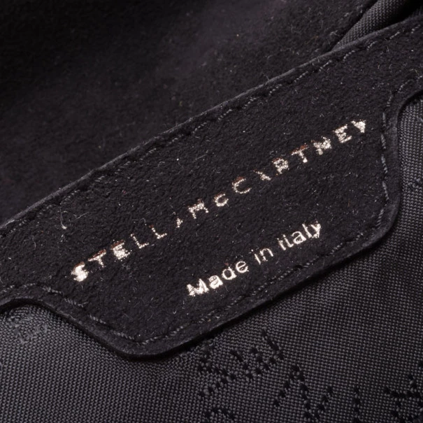 Stella McCartney Black Crochet Small Fallabella Bag For Women 13 Stella McCartney Black Crochet Small Fallabella Bag For Women - Image 11