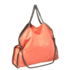 Stella McCartney Coral Faux Leather Falabella Tote For Women -Stella McCartney Sales luxury women stella mccartney used handbags p377177 007