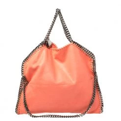 Stella McCartney Coral Faux Leather Falabella Tote For Women
