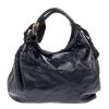 Stella McCartney Navy Blue Faux Leather Polly Hobo For Women -Stella McCartney Sales luxury women stella mccartney used handbags p377564 006