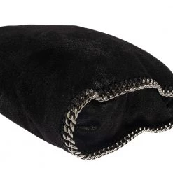 Stella McCartney Black Faux Leather Falabella Tote For Women -Stella McCartney Sales luxury women stella mccartney used handbags p378091 002