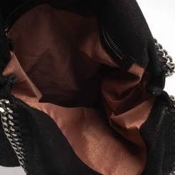 Stella McCartney Black Faux Leather Falabella Tote For Women -Stella McCartney Sales luxury women stella mccartney used handbags p378091 012