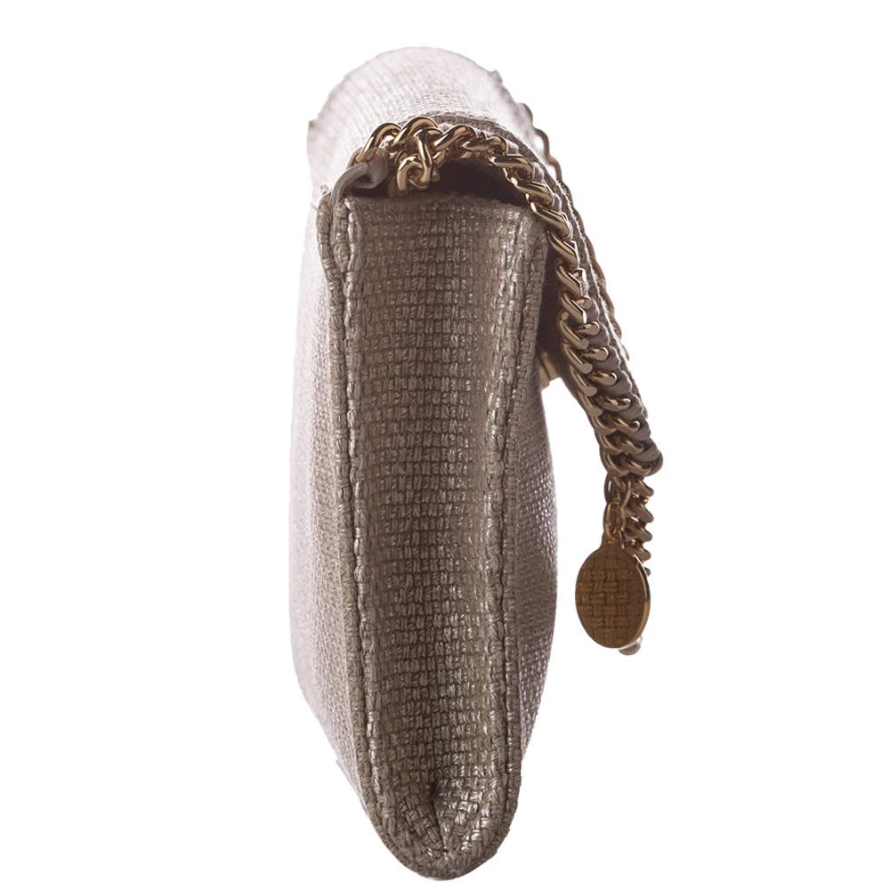 Stella McCartney Brown Woven Canvas Falabella Crossbody Bag For Women 9 Stella McCartney Brown Woven Canvas Falabella Crossbody Bag For Women - Image 7