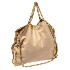Stella McCartney Beige Faux Suede Small Falabella Tote For Women -Stella McCartney Sales luxury women stella mccartney used handbags p386738 007