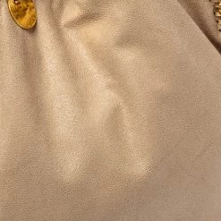 Stella McCartney Beige Faux Suede Small Falabella Tote For Women -Stella McCartney Sales luxury women stella mccartney used handbags p386738 011