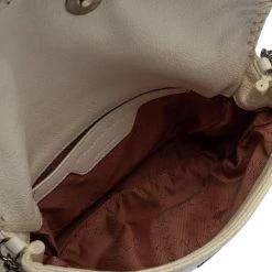 Stella McCartney White Faux Leather Mini Crystal Trim Falabella Shaggy Deer Shoulder Bag For Women -Stella McCartney Sales luxury women stella mccartney used handbags p388397 003