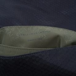 Stella McCartney Gray Leather Graphite Vegan Chain Shoulder Bag For Women -Stella McCartney Sales luxury women stella mccartney used handbags p38931 013