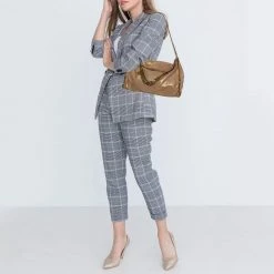 Stella McCartney Beige Shimmering Faux Leather Small Falabella Tote For Women -Stella McCartney Sales luxury women stella mccartney used handbags p392684 014