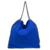 Stella McCartney Blue Suede Falabella Embossed Faux Shoulder Bag For Women 2 Stella McCartney Blue Suede Falabella Embossed Faux Shoulder Bag For Women -Stella McCartney Sales luxury women stella mccartney used handbags p39573 001