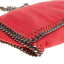 Stella McCartney Chilli Red Faux Leather Falabella Crossbody Bag For Women -Stella McCartney Sales luxury women stella mccartney used handbags p402759 1615647026 004