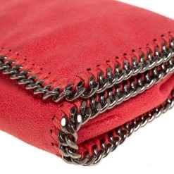 Stella McCartney Chilli Red Faux Leather Falabella Crossbody Bag For Women -Stella McCartney Sales luxury women stella mccartney used handbags p402759 1615647036 005