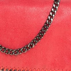 Stella McCartney Chilli Red Faux Leather Falabella Crossbody Bag For Women -Stella McCartney Sales luxury women stella mccartney used handbags p402759 1615647051 007