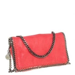 Stella McCartney Chilli Red Faux Leather Falabella Crossbody Bag For Women -Stella McCartney Sales luxury women stella mccartney used handbags p402759 1615647057 008