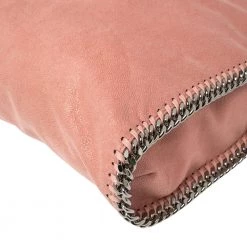 Stella McCartney Light Pink Faux Leather Small Falabella Tote For Women -Stella McCartney Sales luxury women stella mccartney used handbags p403092 011