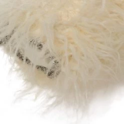 Stella McCartney Cream Faux Fur Tiny Falabella Crossbody Bag For Women -Stella McCartney Sales luxury women stella mccartney used handbags p423227 005