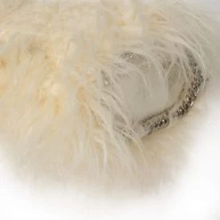 Stella McCartney Cream Faux Fur Tiny Falabella Crossbody Bag For Women -Stella McCartney Sales luxury women stella mccartney used handbags p423227 006