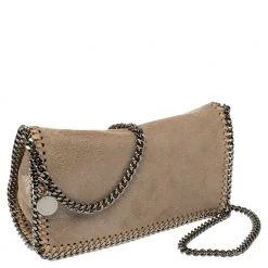 Stella McCartney Beige Faux Leather Falabella Crossbody Bag For Women -Stella McCartney Sales luxury women stella mccartney used handbags p428174 007