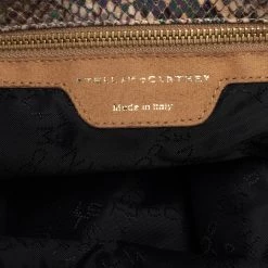 Stella McCartney Multicolor Faux Python Embossed Leather Falabella Tote For Women -Stella McCartney Sales luxury women stella mccartney used handbags p431981 004