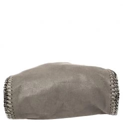 Stella McCartney Grey Faux Leather Mini Falabella Tote For Women -Stella McCartney Sales luxury women stella mccartney used handbags p432237 005