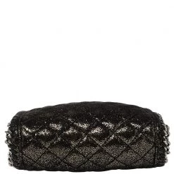 Stella McCartney Metallic Black Faux Suede Falabella Crossbody Bag For Women -Stella McCartney Sales luxury women stella mccartney used handbags p432277 010