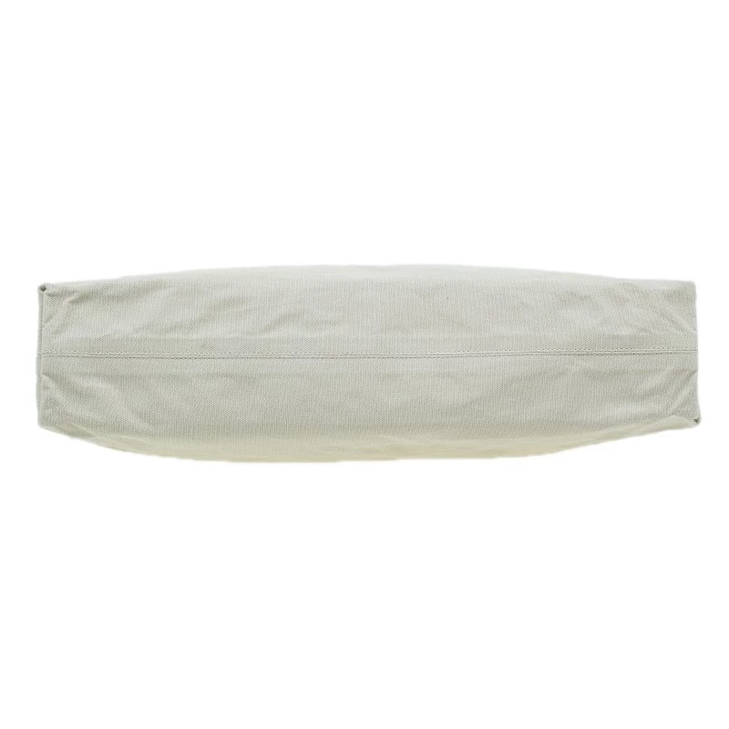 Stella McCartney Beige Canvas Oversized Daisy Clutch For Women 6 Stella McCartney Beige Canvas Oversized Daisy Clutch For Women - Image 4