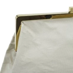 Stella McCartney Beige Canvas Oversized Daisy Clutch For Women 22 Stella McCartney Beige Canvas Oversized Daisy Clutch For Women -Stella McCartney Sales luxury women stella mccartney used handbags p43573 0006