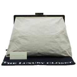 Stella McCartney Beige Canvas Oversized Daisy Clutch For Women 31 Stella McCartney Beige Canvas Oversized Daisy Clutch For Women -Stella McCartney Sales luxury women stella mccartney used handbags p43573 0015