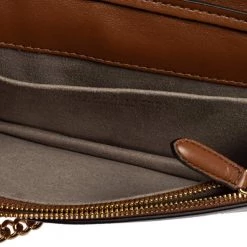 Stella McCartney Brown Faux Leather Stella Star Crossbody Bag For Women -Stella McCartney Sales luxury women stella mccartney used handbags p439208 005