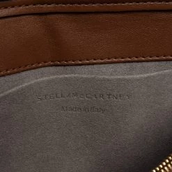 Stella McCartney Brown Faux Leather Stella Star Crossbody Bag For Women -Stella McCartney Sales luxury women stella mccartney used handbags p439208 007
