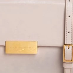 Stella McCartney Beige Faux Leather Shoulder Bag For Women -Stella McCartney Sales luxury women stella mccartney used handbags p441389 002