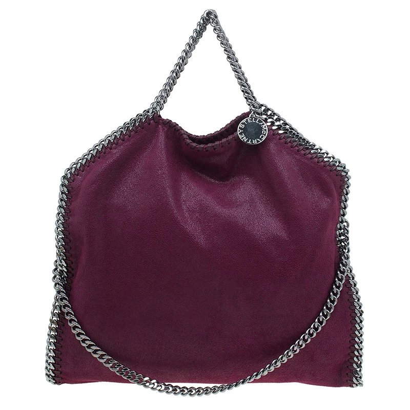 Stella McCartney Purple Shaggy Deer Falabella Shoulder Bag For Women 3 Stella McCartney Purple Shaggy Deer Falabella Shoulder Bag For Women