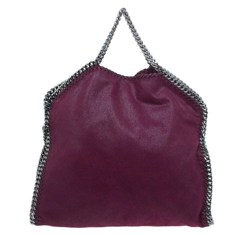 Stella McCartney Purple Shaggy Deer Falabella Shoulder Bag For Women 6 Stella McCartney Purple Shaggy Deer Falabella Shoulder Bag For Women - Image 4