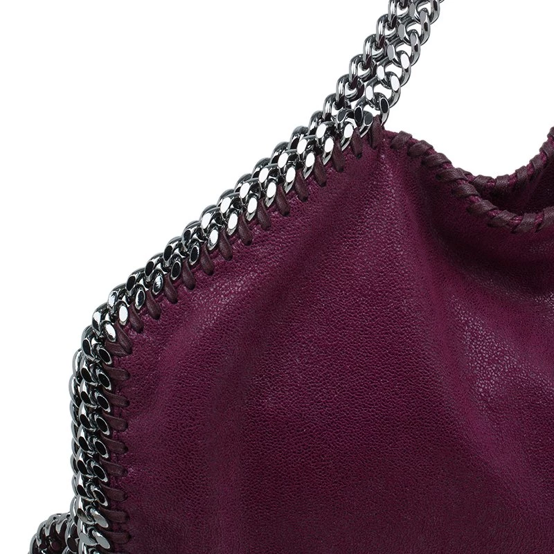 Stella McCartney Purple Shaggy Deer Falabella Shoulder Bag For Women 9 Stella McCartney Purple Shaggy Deer Falabella Shoulder Bag For Women - Image 7
