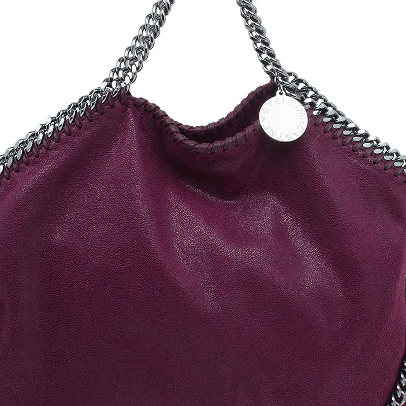 Stella McCartney Purple Shaggy Deer Falabella Shoulder Bag For Women 10 Stella McCartney Purple Shaggy Deer Falabella Shoulder Bag For Women - Image 8