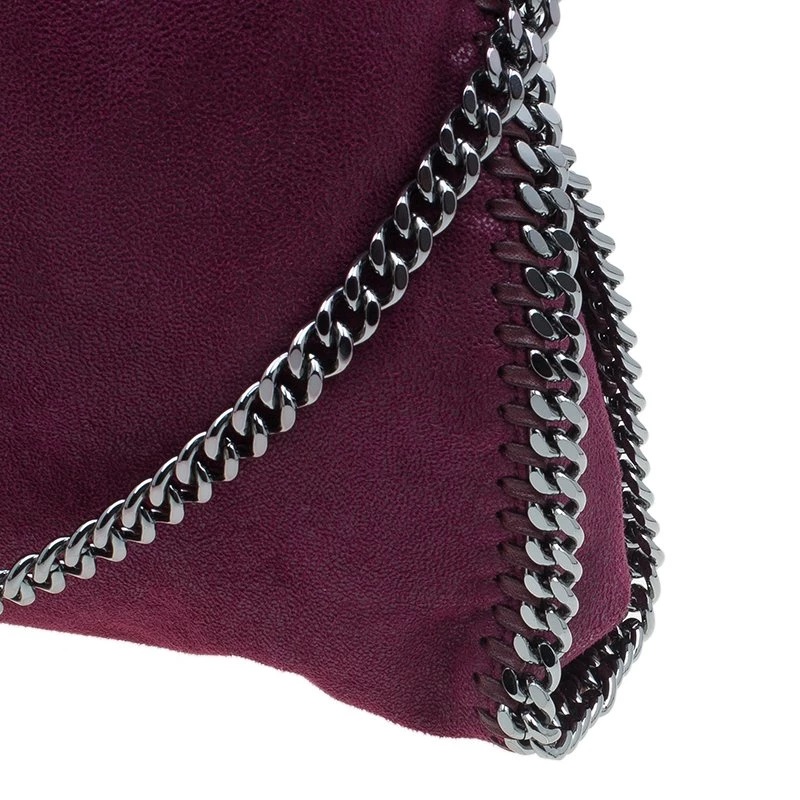 Stella McCartney Purple Shaggy Deer Falabella Shoulder Bag For Women 11 Stella McCartney Purple Shaggy Deer Falabella Shoulder Bag For Women - Image 9