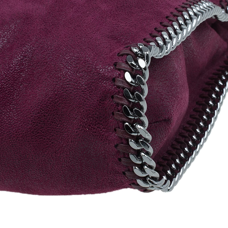 Stella McCartney Purple Shaggy Deer Falabella Shoulder Bag For Women 13 Stella McCartney Purple Shaggy Deer Falabella Shoulder Bag For Women - Image 11