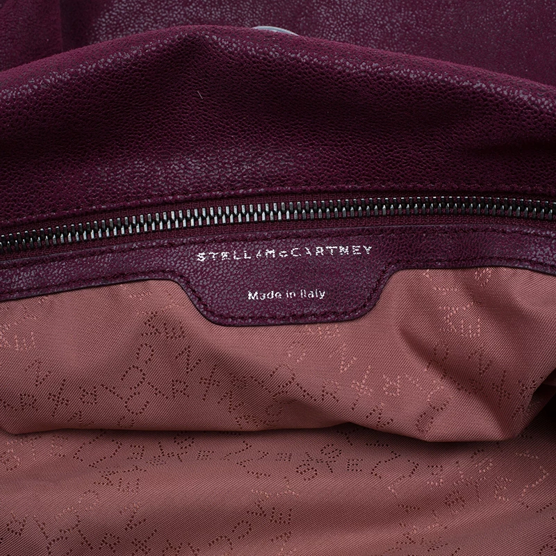 Stella McCartney Purple Shaggy Deer Falabella Shoulder Bag For Women 16 Stella McCartney Purple Shaggy Deer Falabella Shoulder Bag For Women - Image 14
