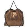 Stella McCartney Metallic Brown Faux Leather Small Falabella Tote For Women -Stella McCartney Sales luxury women stella mccartney used handbags p447861 009