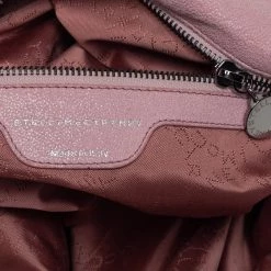 Stella McCartney Pink Faux Suede Small Falabella Tote For Women -Stella McCartney Sales luxury women stella mccartney used handbags p448289 006