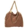 Stella McCartney Brown Faux Leather Mini Falabella Tote For Women -Stella McCartney Sales luxury women stella mccartney used handbags p451151 007