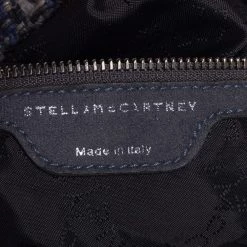 Stella McCartney Blue/Grey Tweed Small Falabella Tote For Women -Stella McCartney Sales luxury women stella mccartney used handbags p454065 002
