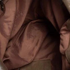 Stella McCartney Metallic Beige Faux Suede Large Falabella Tote For Women -Stella McCartney Sales luxury women stella mccartney used handbags p455511 012