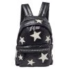 Stella McCartney Black Nylon Falabella Go Stars Backpack For Women -Stella McCartney Sales luxury women stella mccartney used handbags p462398 011