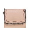 Stella McCartney Peach Faux Leather Falabella Trifold Wallet For Women -Stella McCartney Sales luxury women stella mccartney used handbags p463479 007