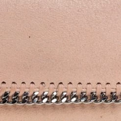 Stella McCartney Peach Faux Leather Falabella Trifold Wallet For Women -Stella McCartney Sales luxury women stella mccartney used handbags p463479 008