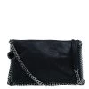 Stella McCartney Black Falabella Shaggy Deer Messenger Bag For Women -Stella McCartney Sales luxury women stella mccartney used handbags p46377 001