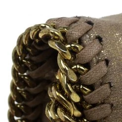 Stella McCartney Gold Falabella Crossbody Bag For Women -Stella McCartney Sales luxury women stella mccartney used handbags p46380 007